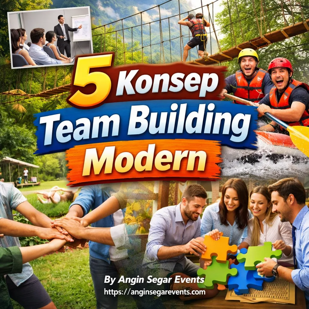 Team Building Module 5 Konsep Team Building Modern yang Efektif untuk Perusahaan